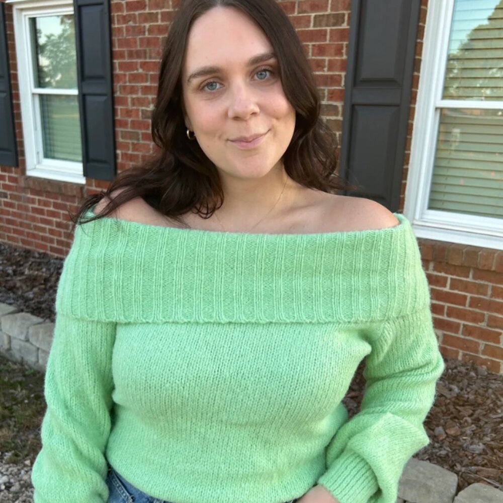 Off the Shoulder Sweater | NWT HYFYVE Sweater
